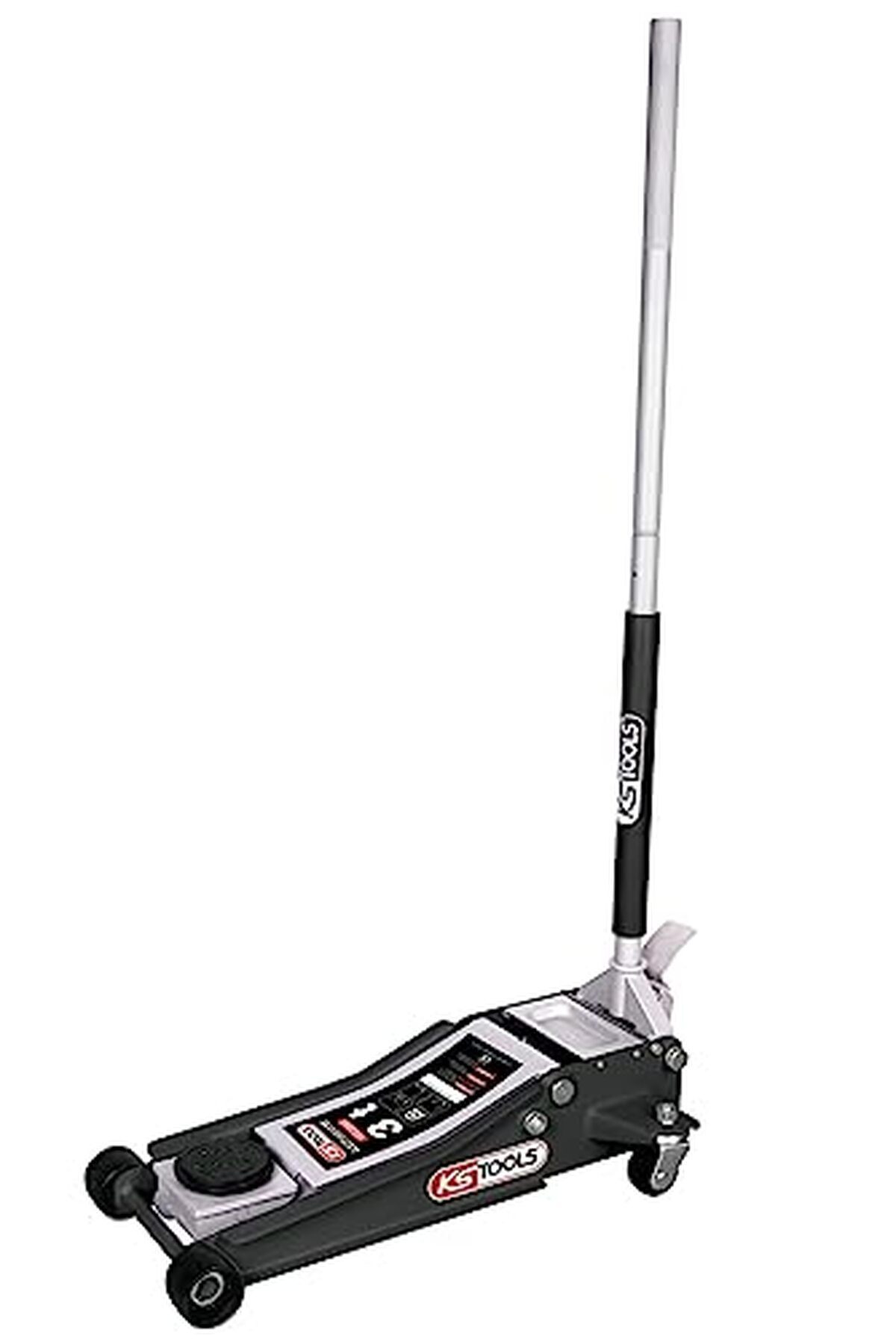 Test du cric hydraulique KS Tools Ultimate 3 t : puissance et maniabilité