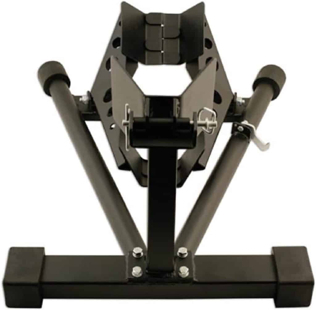 Test du support/mâchoire de roue pour moto Laser 5671