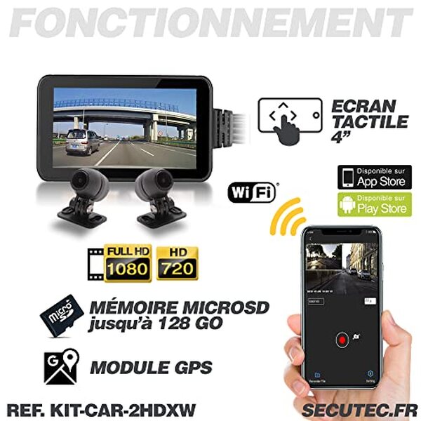 Découvrez notre test complet du kit vidéosurveillance Active Media Concept pour auto et moto avec 2 caméras HD. Protection optimale et installation facile pour votre sécurité.