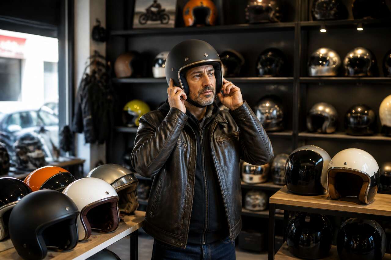 Les différents types de casques jet