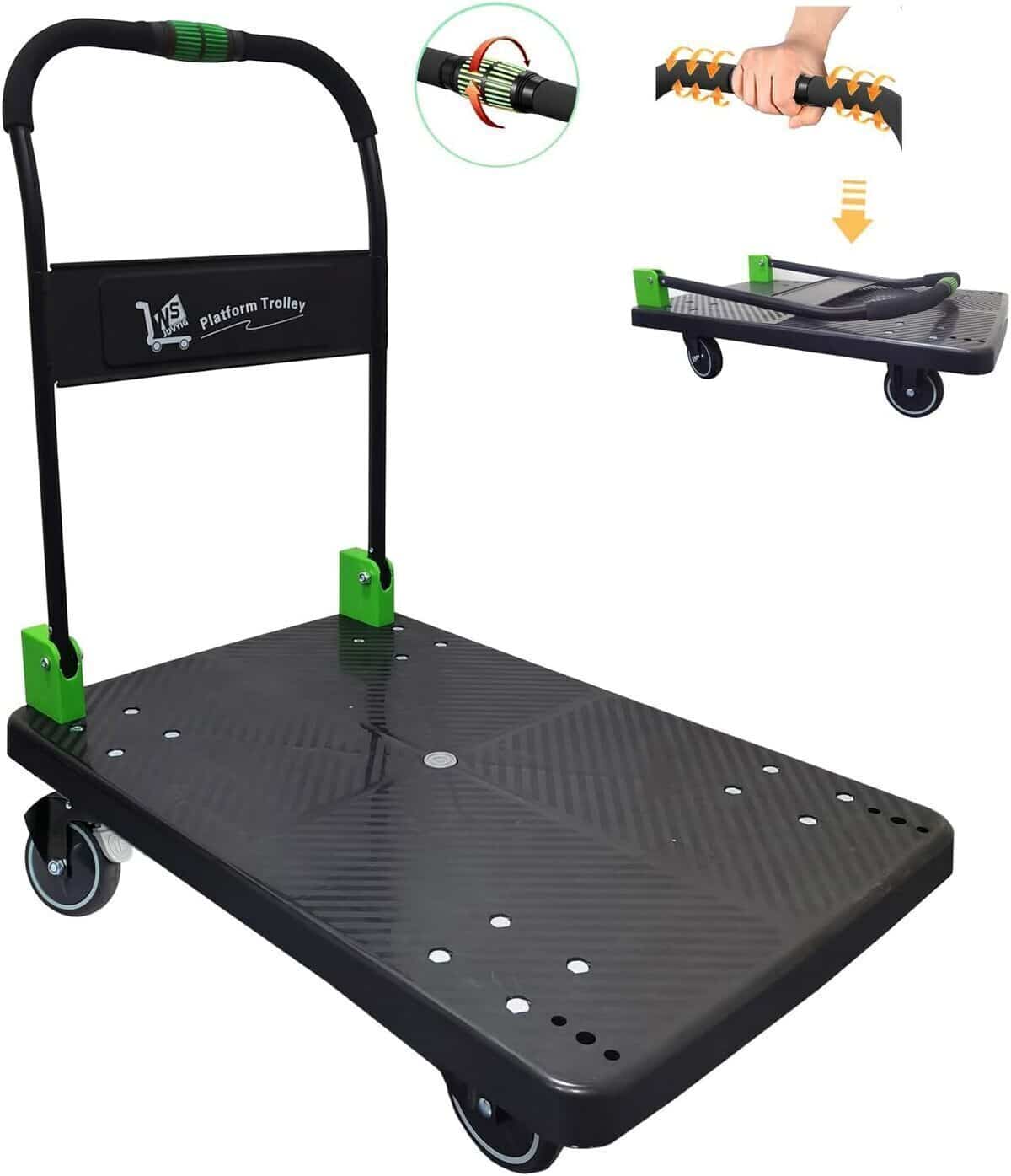 Test du chariot pliable N&S Juvyig : robustesse et praticité garanties