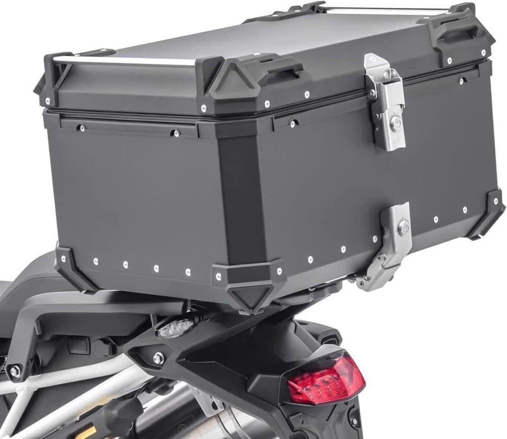 Test du top case aluminium Bagtecs XB65 noir 65L