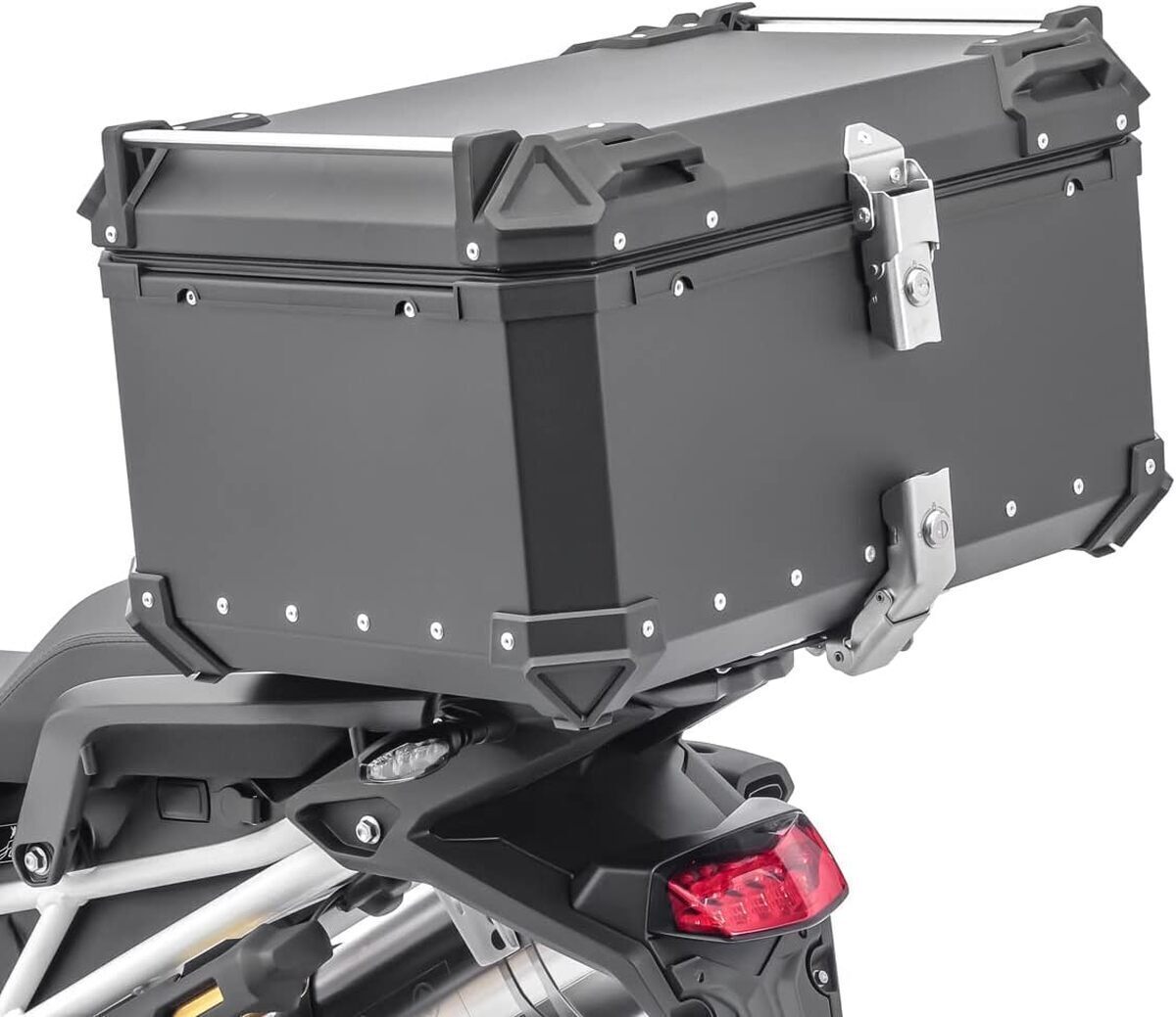 Test du top case aluminium Bagtecs XB65 noir 65L
