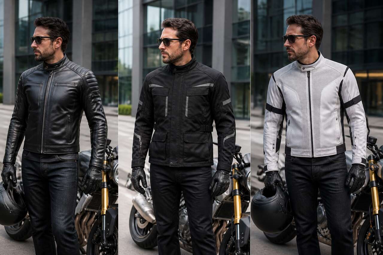 Quel matériau choisir pour votre blouson moto ?