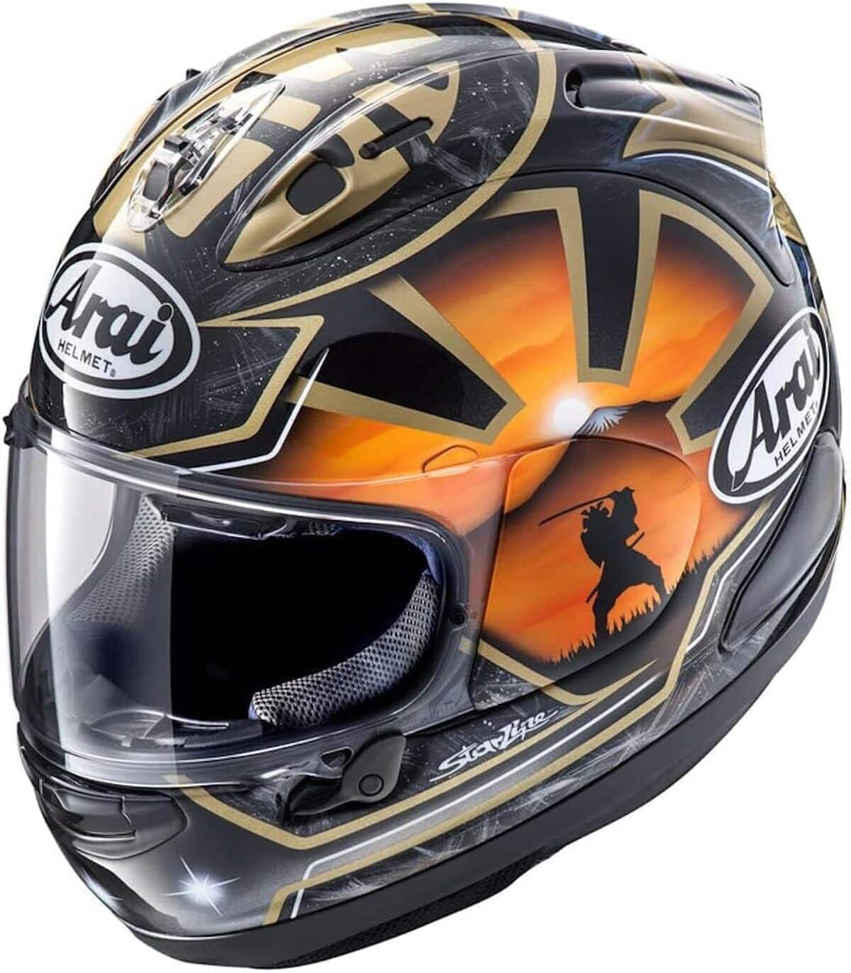 Test Arai RX-7V Evo Pedrosa Spirit : casque stylé et performant