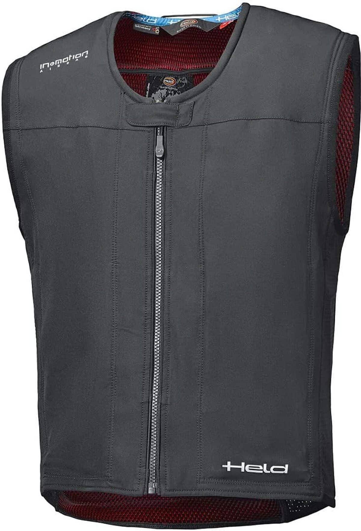 Test du gilet airbag Held e (XL, noir)