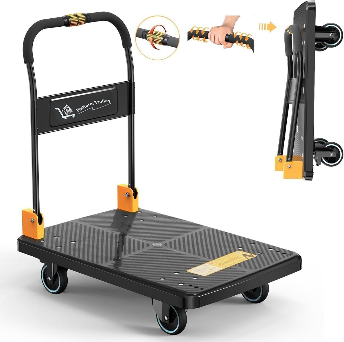 Test : chariot N&S pliable 350 kg