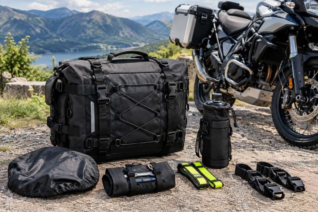 Accessoires indispensables pour personnaliser votre sacoche moto
