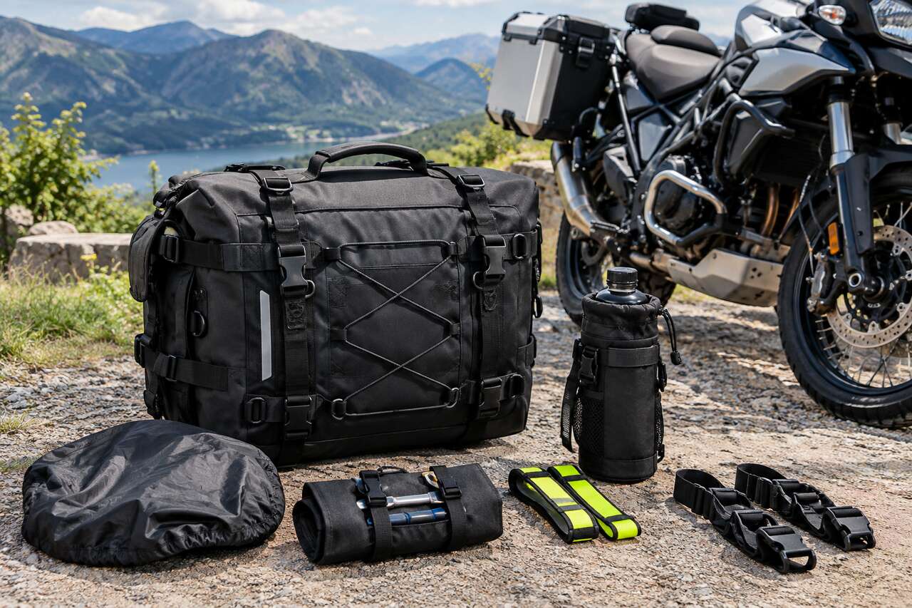 Accessoires indispensables pour personnaliser votre sacoche moto