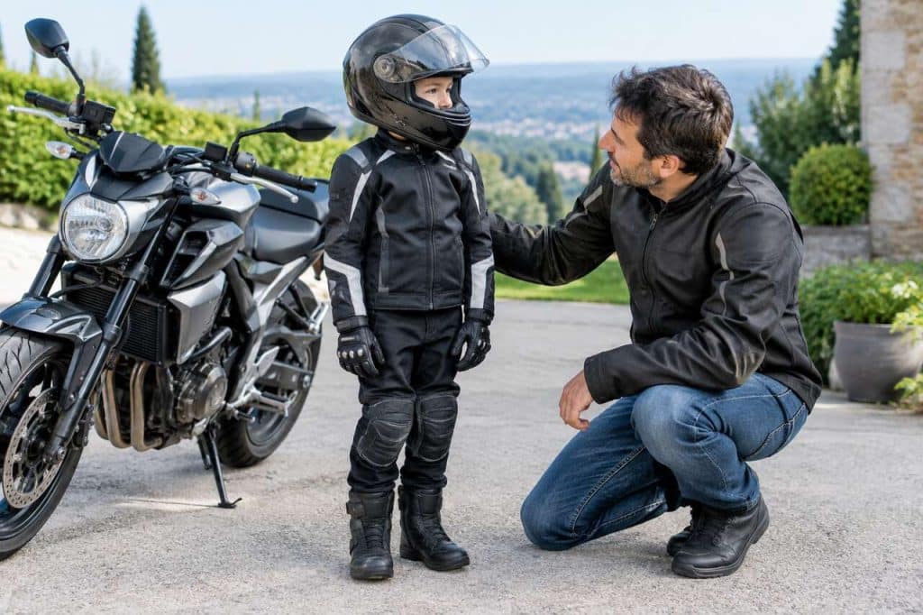 Sécurité enfant à moto : quelles protections privilégier ?